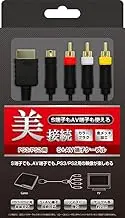 (PS3/PS2/PS用) S+AV端子ケーブル