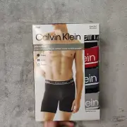 Calvin Klein Polyester Stretch 4-Pack Boxer Brief Mens Size XL Multicolor Soft