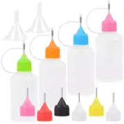 6Piece Needle Tip Glues Bottle Set 30ml for Detailed Adhesive Application