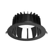 Expo Recessed LED Downlight 35W Black Aluminium 3CCT - 20714