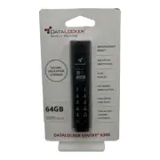 NEW DataLocker Sentry K300 64GB Encrypted USB Flash Drive Keypad SK300-064