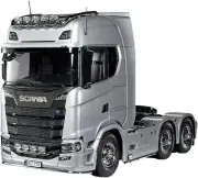 TAMIYA 56372 1/14 RC No.73 SCANIA 770 S 6x4 (SILVER EDITION) FULL OPERATION KIT