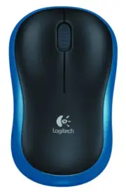 Logitech M185 Wireless Notebook Mouse - Blue