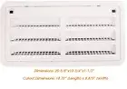 RV Lower/Upper Side Vent for Dometic Fridge Forest River Popup Camper Trailer