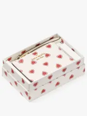 Madison Heartfelt Geo Printed Boxed Small Card Holder Wristlet