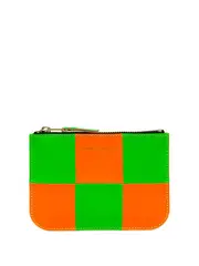 [COMME des GARCONS WALLET] 熒光方形小袋