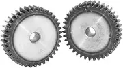 Gear Motor pinion gear Module Pinion,2pcs Motor Pinion Gear 13~34 Teeth 1.5 Module 1.5M Bore 4.17mm Pitch Steel Straight Flat Pinion Wheel Spur Gear(1.5 Module 28 Teeth)