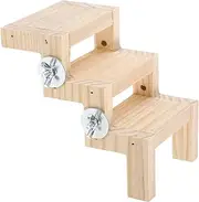 MINAOLULUS Parrot Climbing Ladder Bird Perch Toy Interactive Rest Platform Exercise Accessory for Pet Birds Engaging Multi-Purpose Design for Playtime Climbing Fun