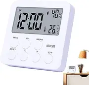 Indoor Thermo-Hygrometer -Hygrometer Thermometer for Home Use | Hygrometer Thermometer Room Thermometer, Weather Thermometers, Easy to Use Digital Hygrometer Indoor Thermometer for Home