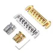 Adjustable Combination Saddle Electric Guitar Bridge Wraparound Bridge Tailpiece