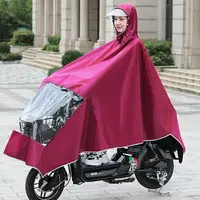 在飛比找樂天市場購物網優惠-電動車雨衣單雙人女摩托小自行車加大加厚防水雨披長款全身防暴雨