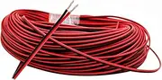 OSALADI 20m Length Audio Cable Copper Core Speaker Cord Wire Cable Audio Wire PVC Covered Speaker Cord