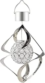 LED Wind Spinner Lamp Color Changing Outdoor Hanging Wind Chime Light for Home Garden Courtyard Lighting Decoration