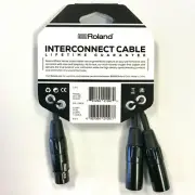 Roland RCC-YC-XF2XM 6" Xlr Female Dual Xlr Male Y Interconnect Cable