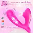 Powerful Sucking Vibrator Clitoris Stimulator G Spot Tongue Oral Couple Sex Toy