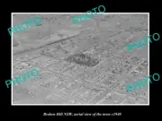 OLD POSTCARD SIZE PHOTO BROKEN HILL NEW SOUTH WALES AERIAL VIEW OF TOWN c1940 1