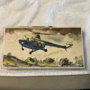 Decal sheet from a Hubschrauber MI-1 Helicopter kit in 1/100 scale