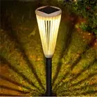 Led Solar Outdoor Garden Decorative Lights Warm White Intelligent Light Control
