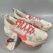 Size 11 - Nike Air Zoom Turbo Next% Flyknit x Off-White Red