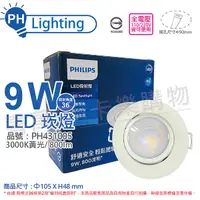 在飛比找Yahoo奇摩購物中心優惠-PHILIPS飛利浦 LED RS100B G2 COB 9