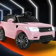 Mazam Kids Ride on Car 12V Ride on Car with Remote Control, MP3 Player, Horn, Music and Headlight Taillights Suitable for 3-6 Years Pink