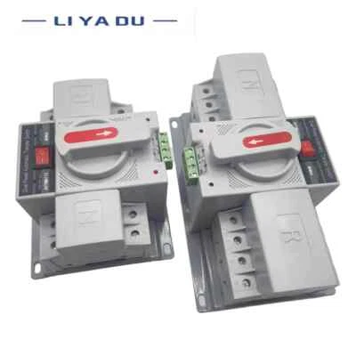 2P 4P 63A -32A MCB Type Automatic Ats Dual Power Transfer Switch Circuit Breaker
