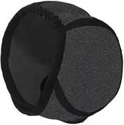 No Flap Ear Wraps Dogs – Noise Protection Earmuffs, Dog Quiet Ears Snood | Waterproof Adjustable Ear Wrap for Pet Grooming, Anti-Slip Ears Protection for Fireworks, Comfortable Dog Bath Accessory