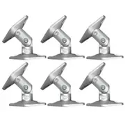6PK SoundGear Wall/Ceiling Mount/Bracket w/extension for Satellite Speaker SLV