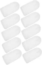 UPKOCH 10pcs Box Accessories Dumbbells for Rings Links Soft Fidget Slider Teething Tube Put Plastic
