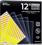 50x Vinyl Record Outer Sleeves, 12" LP - Crystal Clear, Not Cloudy, No Wrinkles! The Best Protection for Your Collection!