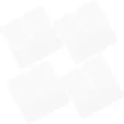 Baluue 4 Pack Heat Shield Guards for Hair Extension Bonding Protective Hair Glue Shield Tool Kit