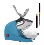 OKF Ice Shaver Prevent Splash Snow Cone Machine, Electric 3 Blades Shaved Ice...