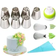 Russian Piping Tips Set 22pcs Cake decorating supplies kit Icing Tips Decoration