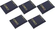 Coin Book PVC High Transparency Holder Album for Coin Collection Storage, 5 Pcs Ideal Coin Collectors, Most Scenarios