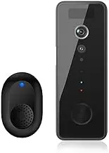 5G 2.4G 1080P WiFi Video Doorbell Dual Band Wireless Home Door Bell Smart Waterproof APP Remote Intercom Security Camera(with 64G SD)