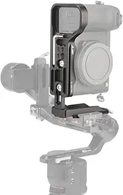 [Hersmay] A6700 Quick Release Plate L-Angle Quick Release L Bracket Plate for Sony Alpha A6700 ILCE-6700 Mirrorless Camera, Vertical Plate for DJI Ronin RS2/RSC2/RS3/RS3 Pro/RS3 Mini Gimbal