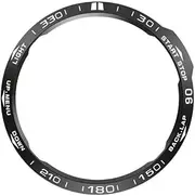 [RAYESS] Metal Styling Bezel For Garmin Fenix 7X 7 5Plus 6XPro Sapphire Smart Watch Cover Sport Adhesive Case Bumper Ring Stainless Steel