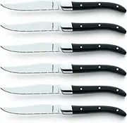Amefa Royal Steak Knife Set Black Luxury Magnet Box (113)