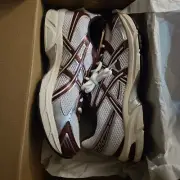 ASICS Gel 1130 White Maroon Banner Size 10.5M New with Box