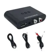 Bluetooth 5.3 Audio Receiver, Wireless Audio Receiver RCA Adapter for Stereo,...
