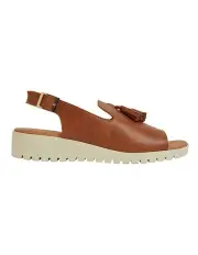[Easy Steps] Gilmore Sandals in Cognac Leather