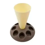 B-Piping Bag Stand, Piping Bag Holder with 8 Slots Nozzles, Plastic Pastry5643