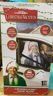 Gemmy 3ft Clark Griswold w/ Presents Car Buddy Christmas Inflatable