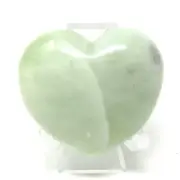 New Jade Stone Heart #351- 40mm x 35mm x 15mm or 1.57"