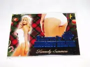 2015 Benchwarmer KENNEDY SUMMERS #30 Holiday Santa's Naughty Helper SP/2 PLAYBOY