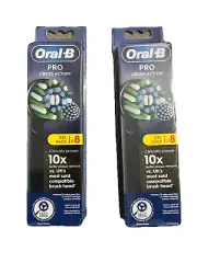 Oral- B PRO Cross Action - 2- XXL 8 Packs - Total Of 16 Brush Head Refills