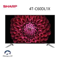 SHARP夏普60吋4K智慧連網液晶顯示器 4T-C60DL1X