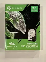 NEW SEAGATE BARRACUDA ST2000MA08 2TB HDD 3.5 INCH SATA 6GB/S 7200 RPM 256MB