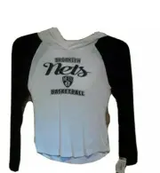 NWT Brooklyn nets girls hoodie size small 6/6X