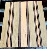 13 PIECE SASSAFRAS WALNUT & CHERRY CUTTING BOARD KIT WOOD LUMBER ASSEMBLY READY